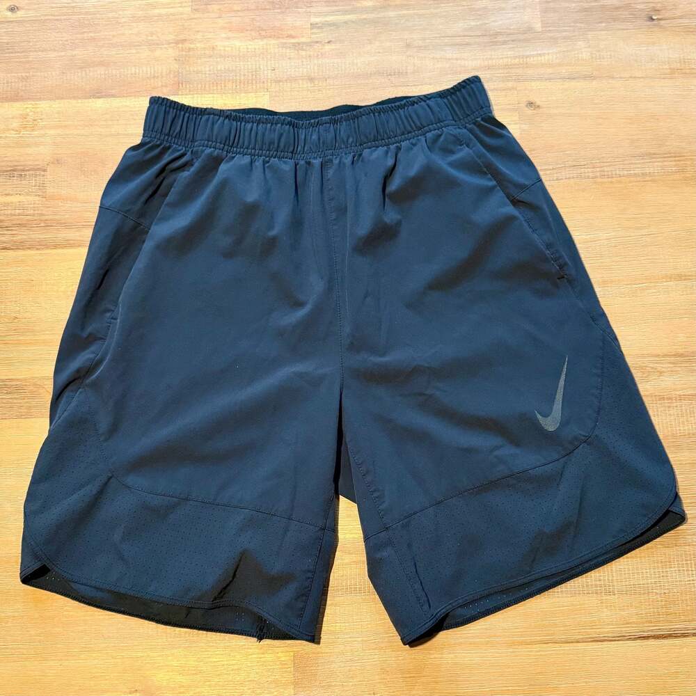 Nike Dri-FIT Men's Athletic Training Fitness Shorts Black Size Medium